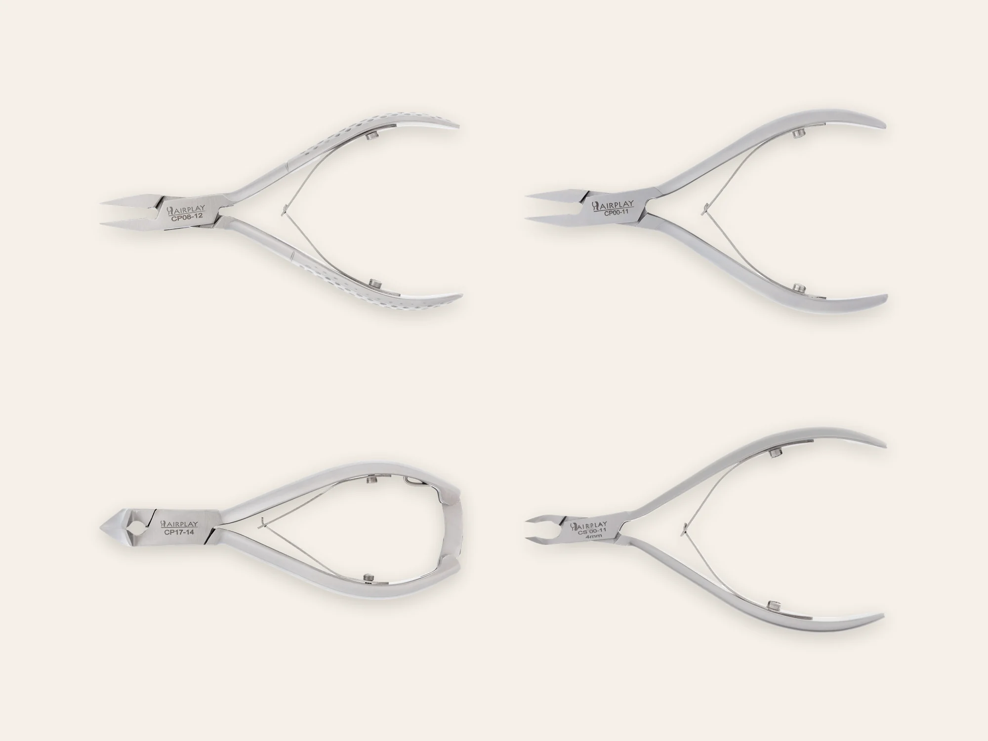 Celniv Sets — Nagelzangen Pro-Set: CP 08-12 + CP 00-11 + CP 17-14 + CS 00-10