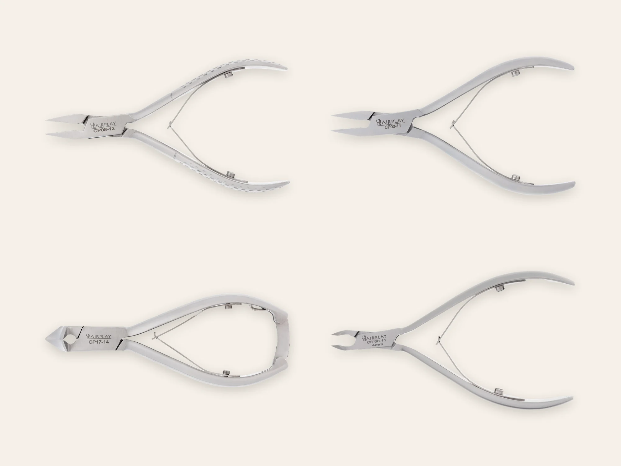 Celniv Sets — Nagelzangen Pro-Set: CP 08-12 + CP 00-11 + CP 17-14 + CS 00-10